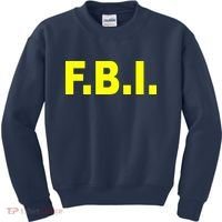 F.B.I FBI Federal Agent Logo Kids Sweatshirt thumb 0