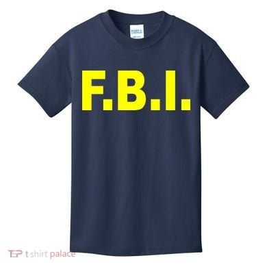 F.B.I FBI Federal Agent Logo Kids T-Shirt