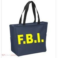 F.B.I FBI Federal Agent Logo Tote Bag thumb 2