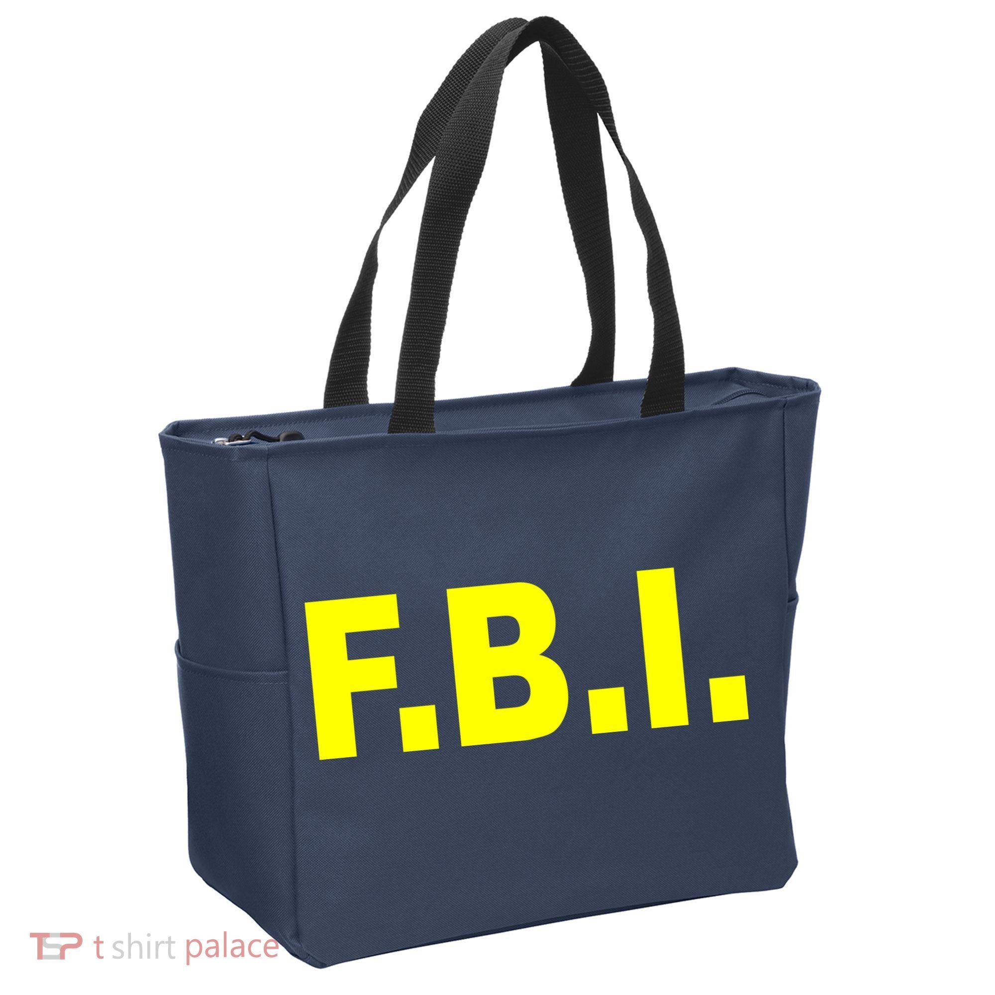 F.B.I FBI Federal Agent Logo Tote Bag