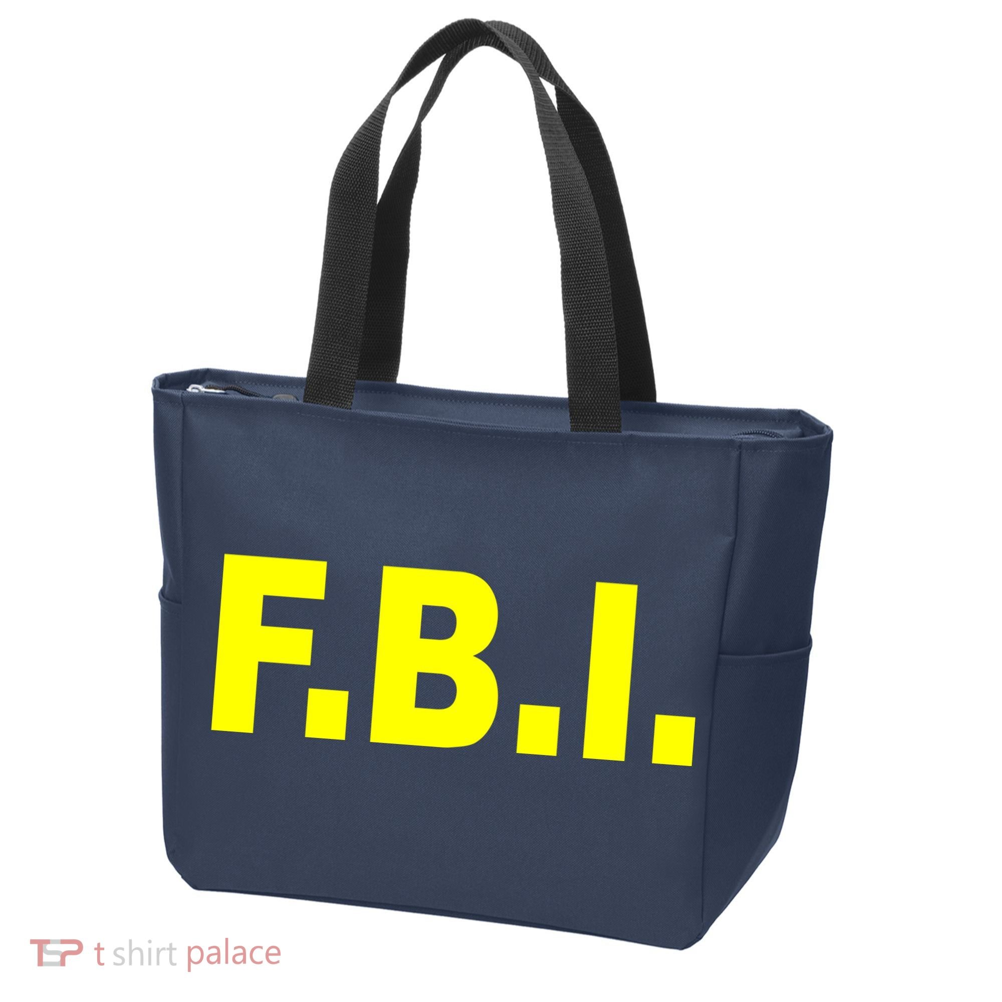F.B.I FBI Federal Agent Logo Tote Bag
