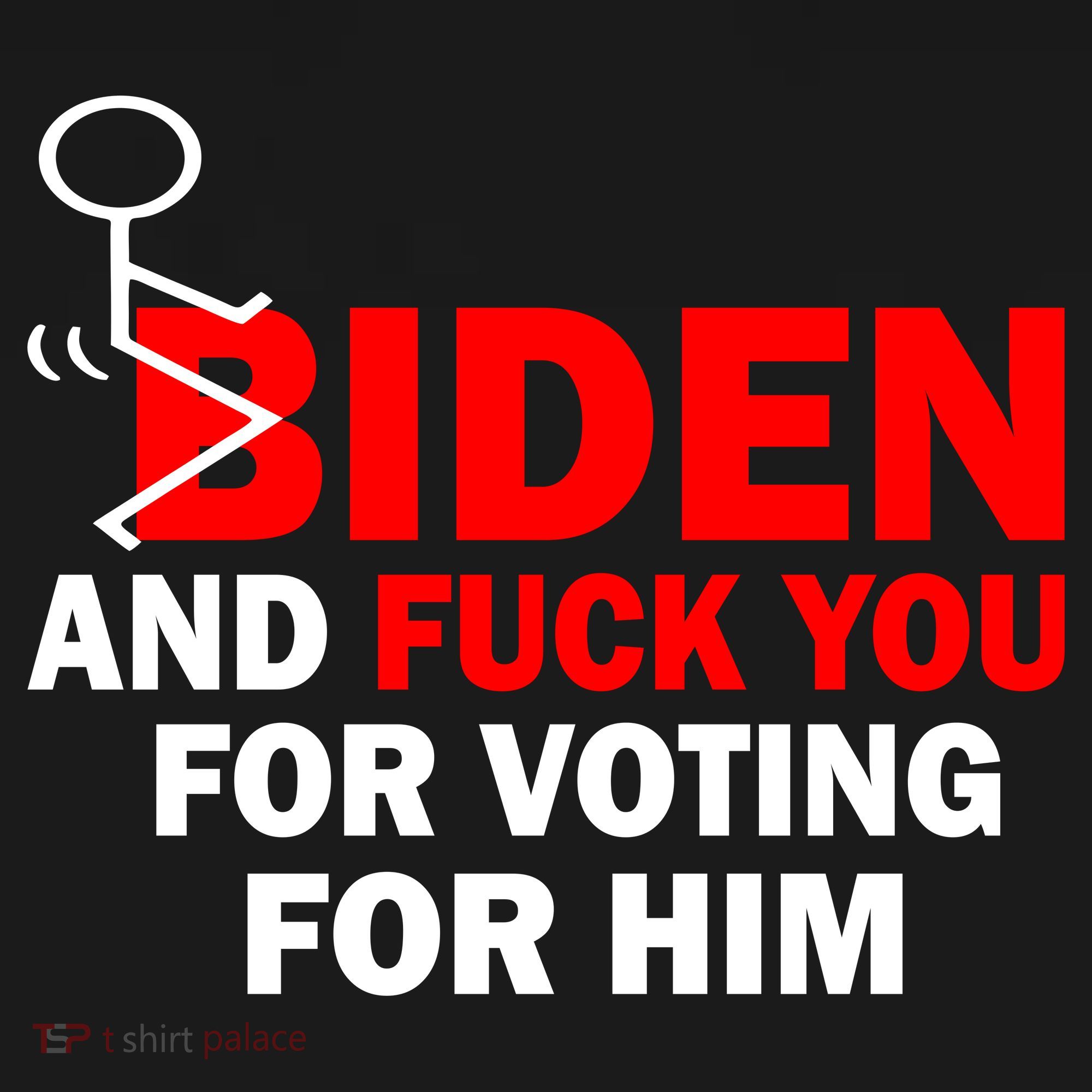 F Biden And Fu*k You For Voting For Him Ornament
