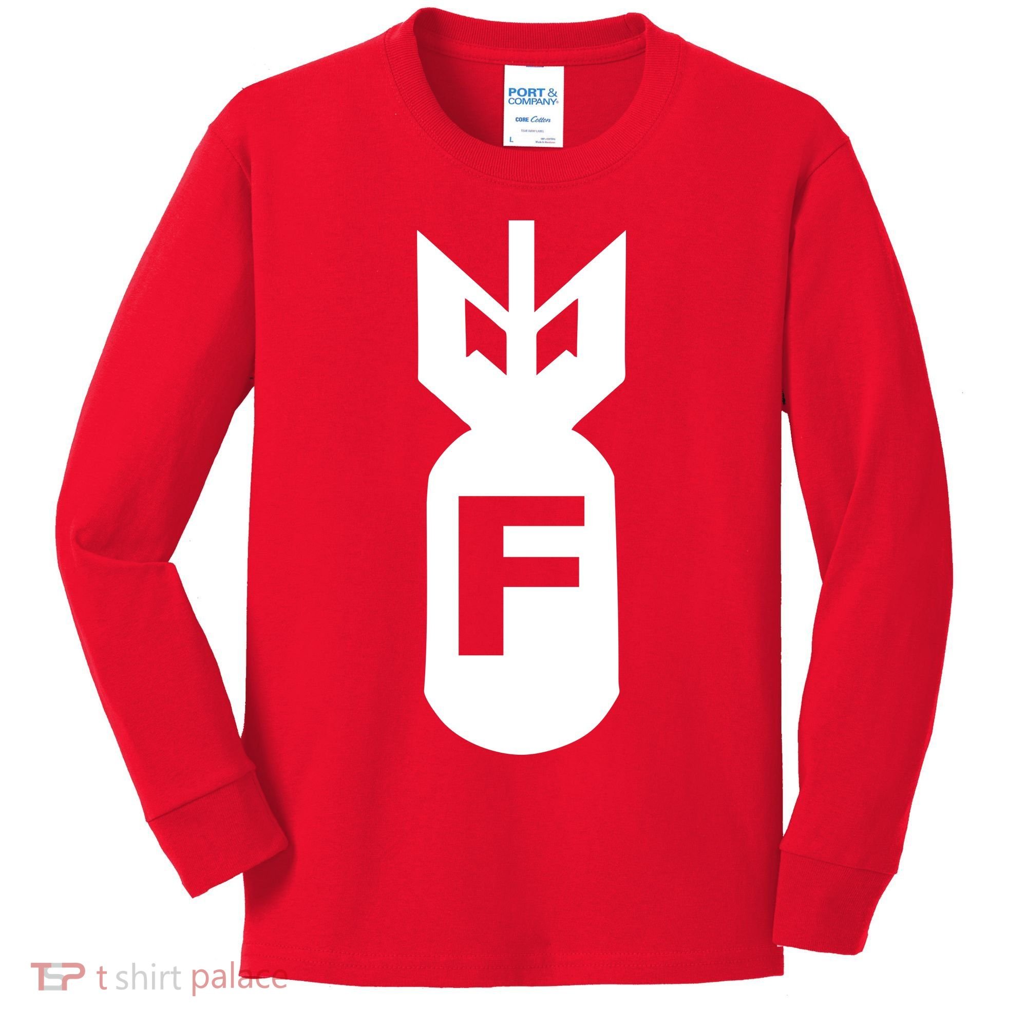 F Bomb Kids Long Sleeve Shirt