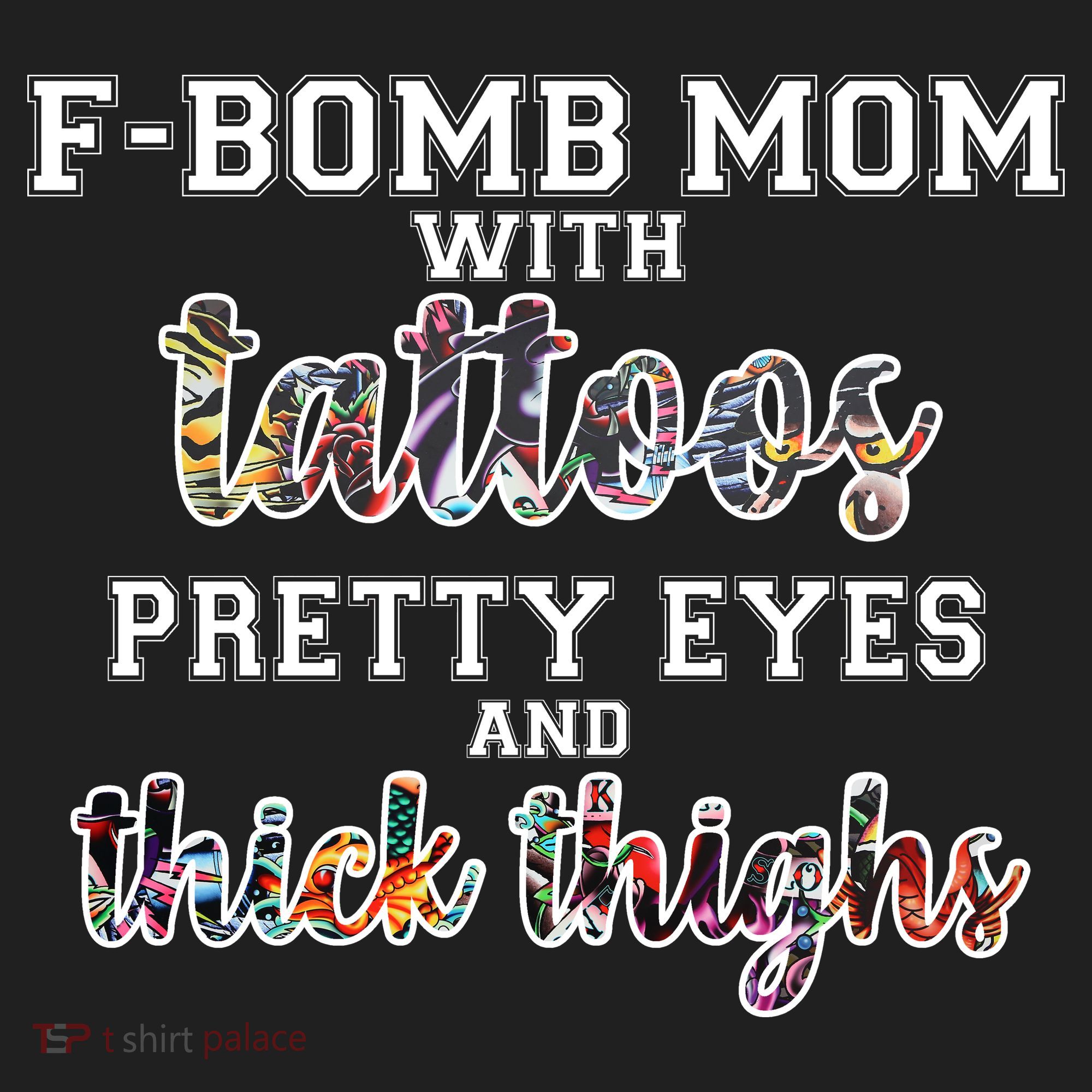 F-Bomb Mom With Tattoos and Thick Thighs Beanie