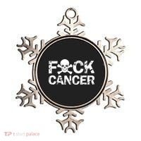 F Cancer Crossbone Skeleton Ornament thumb 0