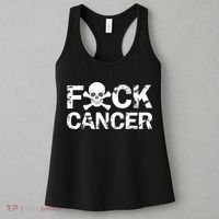F Cancer Crossbone Skeleton Women's Tank Top thumb 3