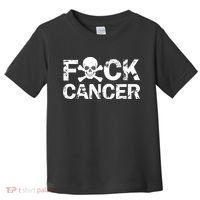 F Cancer Crossbone Skeleton Toddler T-Shirt thumb 0
