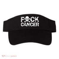 F Cancer Crossbone Skeleton Visor thumb 0
