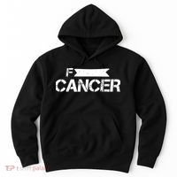 F Cancer Simple Logo Hoodie thumb 0