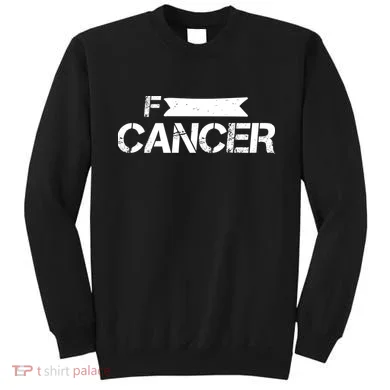 F Cancer Simple Logo Sweatshirt