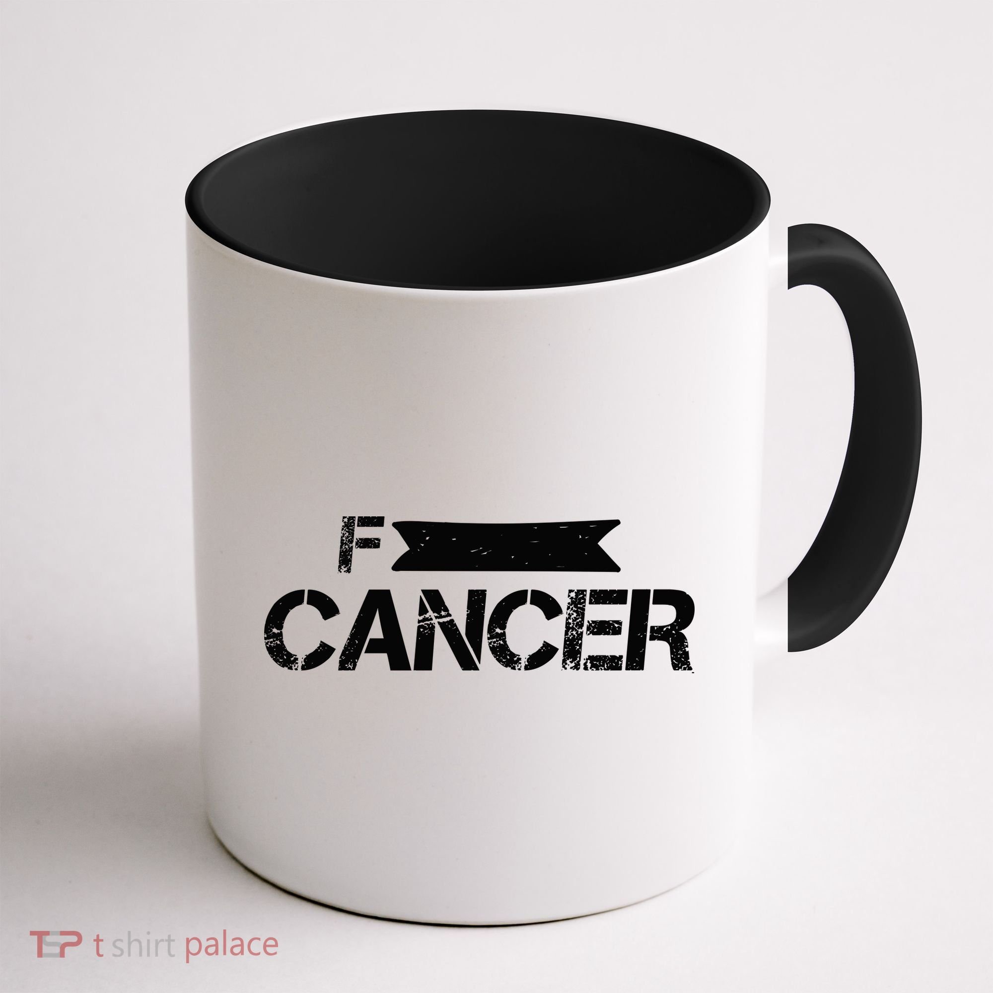F Cancer Simple Logo Coffee Mug