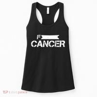F Cancer Simple Logo Women's Tank Top thumb 0