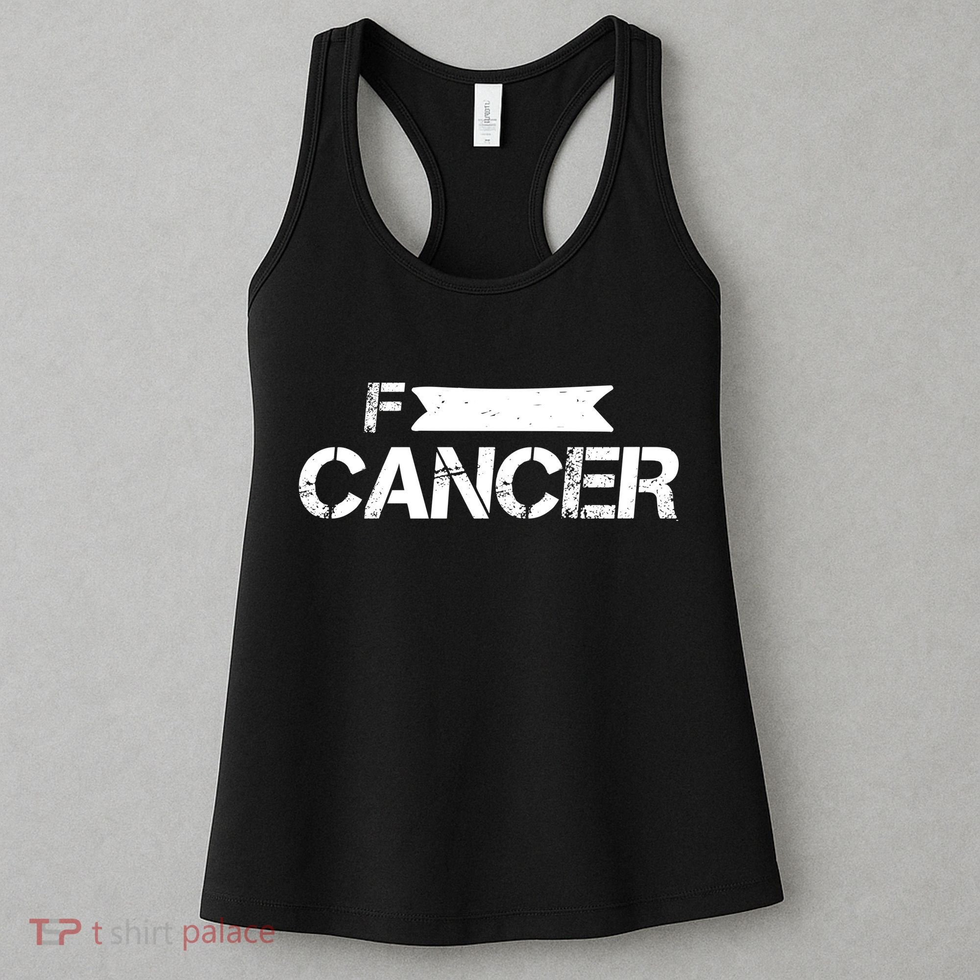 F Cancer Simple Logo Women's Tank Top