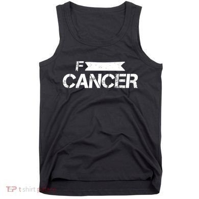 F Cancer Simple Logo Tank Top