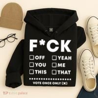 F Check Box Funny Sarcastic  Hoodie thumb 4