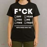 F Check Box Funny Sarcastic  T-Shirt thumb 4