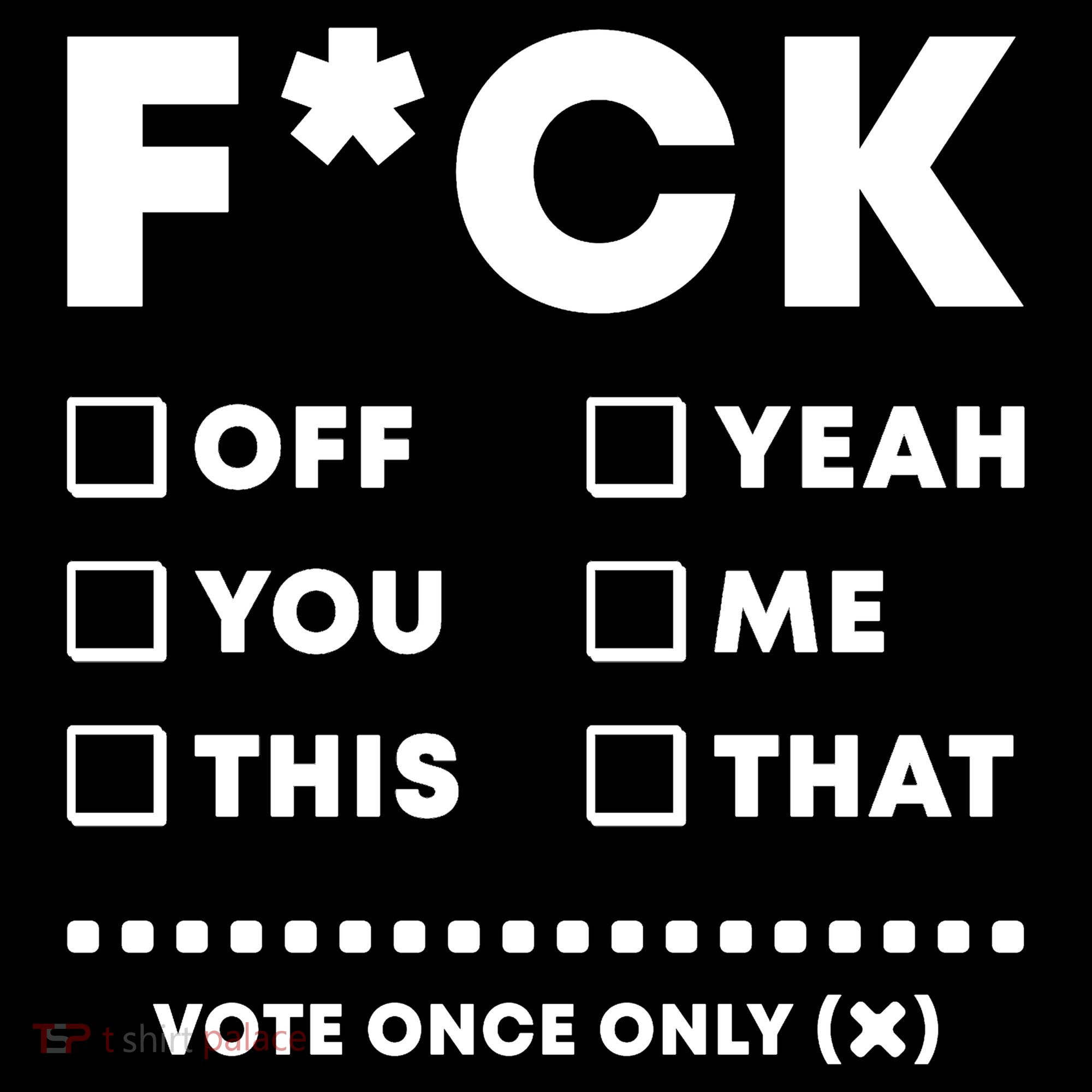 F Check Box Funny Sarcastic  Coaster