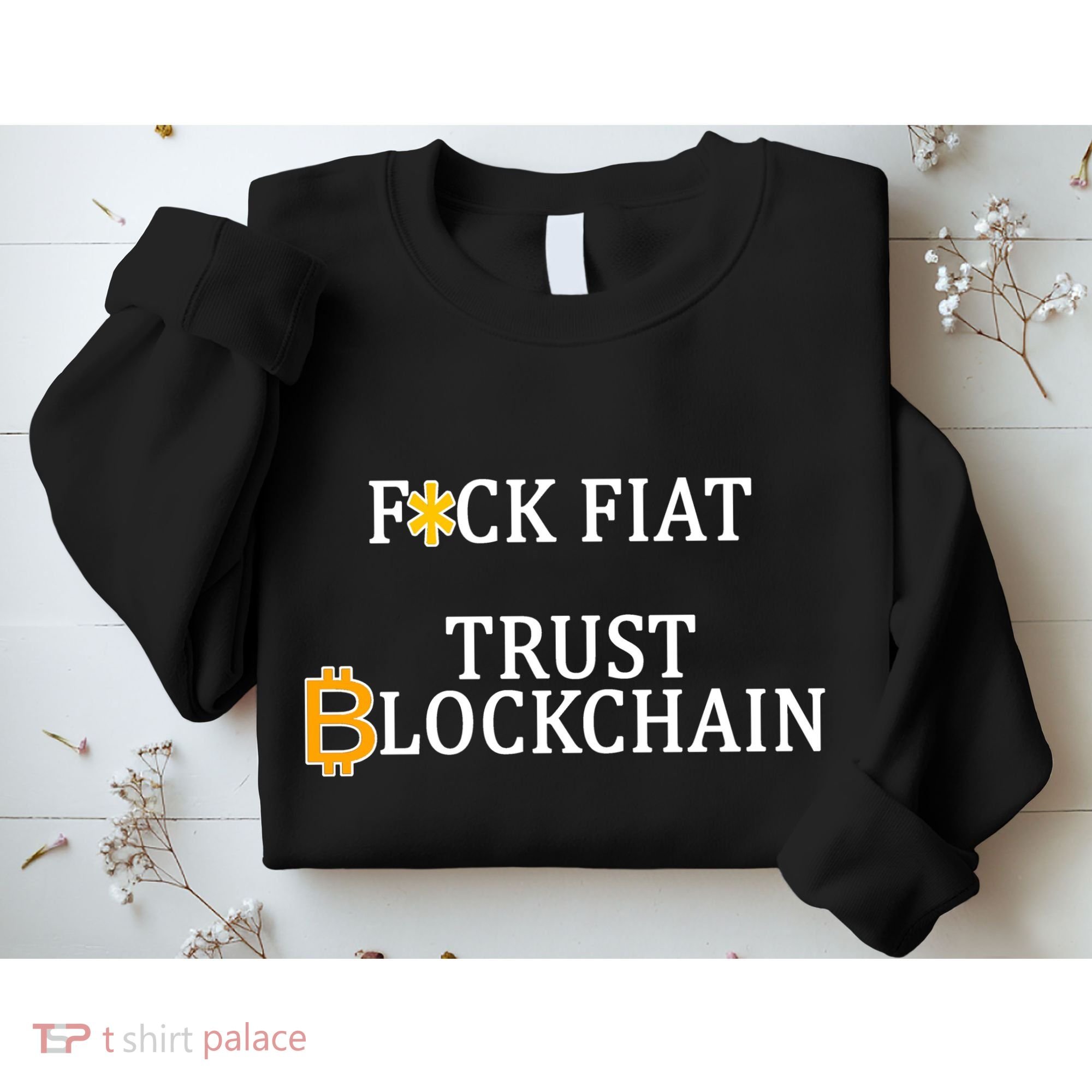 F CK Flat Trust Blockchain Sweatshirt