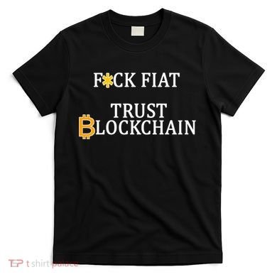 F CK Flat Trust Blockchain T-Shirt