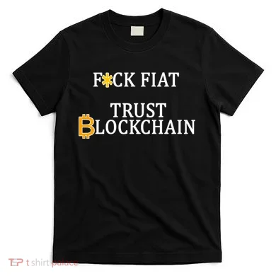 F CK Flat Trust Blockchain T-Shirt