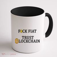 F CK Flat Trust Blockchain Coffee Mug thumb 1