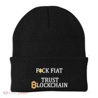 F CK Flat Trust Blockchain Beanie thumb 0