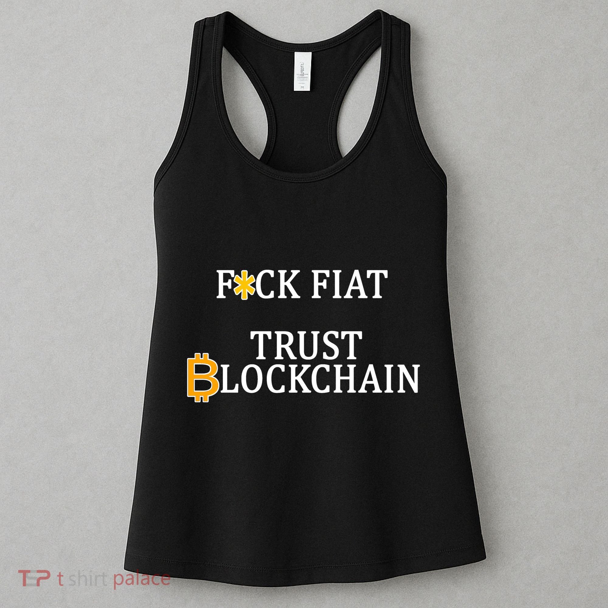 F CK Flat Trust Blockchain Women's Tank Top