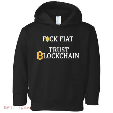 F CK Flat Trust Blockchain Toddler Hoodie