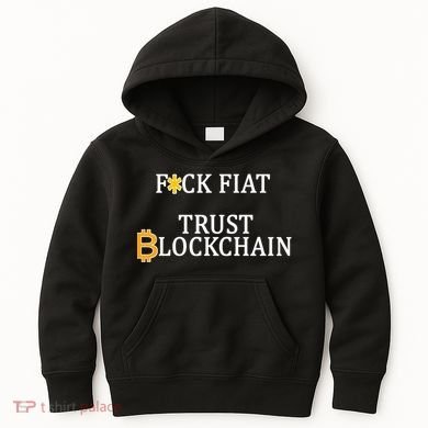 F CK Flat Trust Blockchain Kids Hoodie