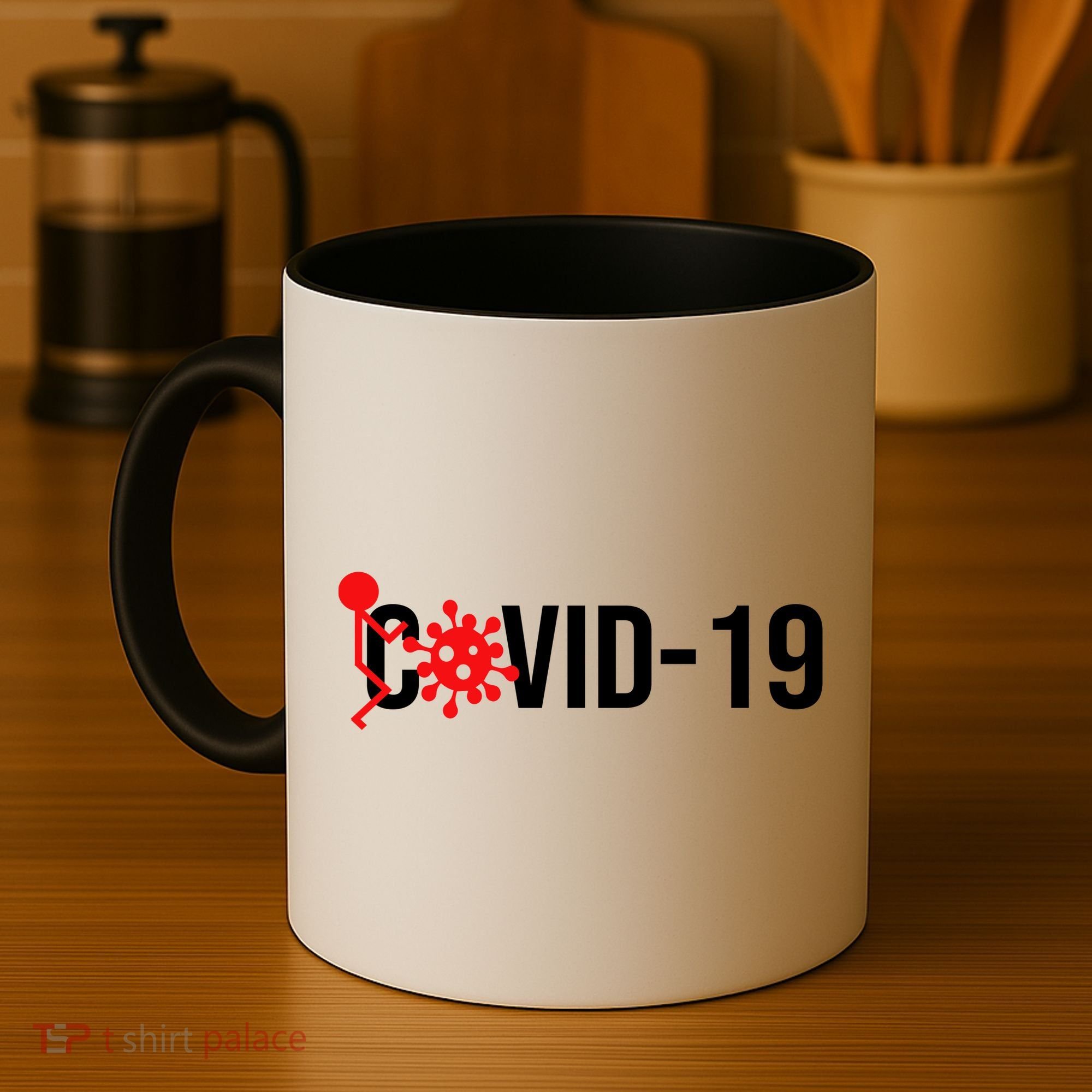 F COVID-19 Coffee Mug