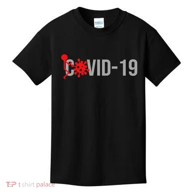 F COVID-19 Kids T-Shirt