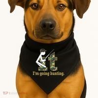 F It Im Going Hunting USA-Made Doggie Bandana thumb 1