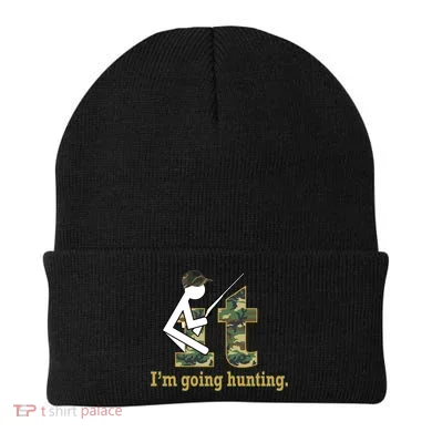 F It Im Going Hunting Beanie