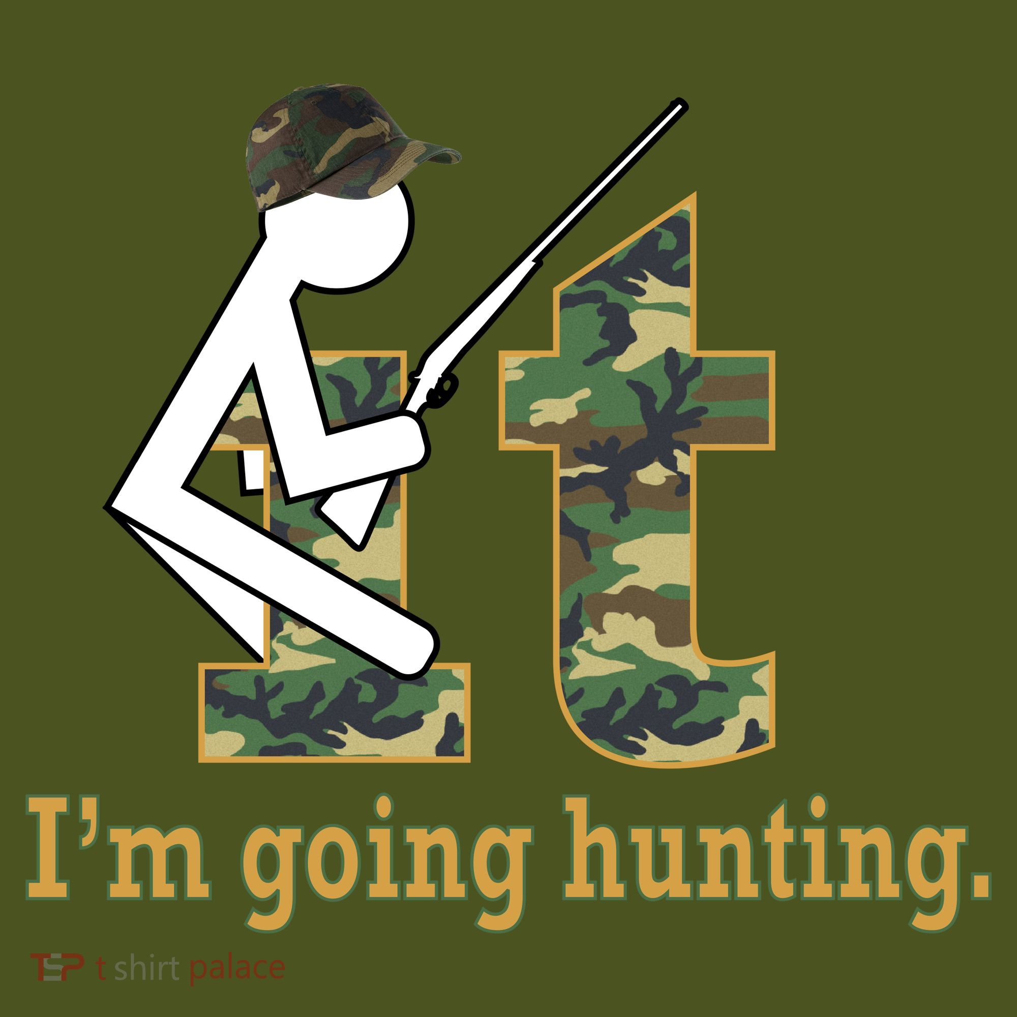 F It Im Going Hunting Backpack