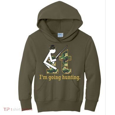 F It Im Going Hunting Kids Hoodie