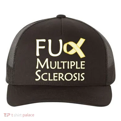 F Multiple Sclerosis Yupoong Adult 5-Panel Trucker Hat