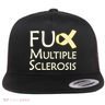 F Multiple Sclerosis Flat Bill Trucker Hat
