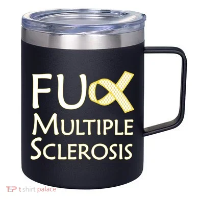 F Multiple Sclerosis 12oz Stainless Steel Coffee Mug