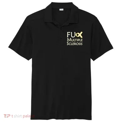 F Multiple Sclerosis Sport-Tek Posi-UV Pro Polo