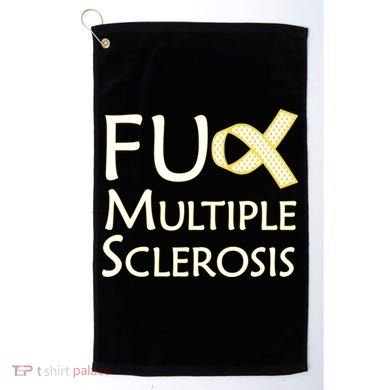 F Multiple Sclerosis Golf Towel