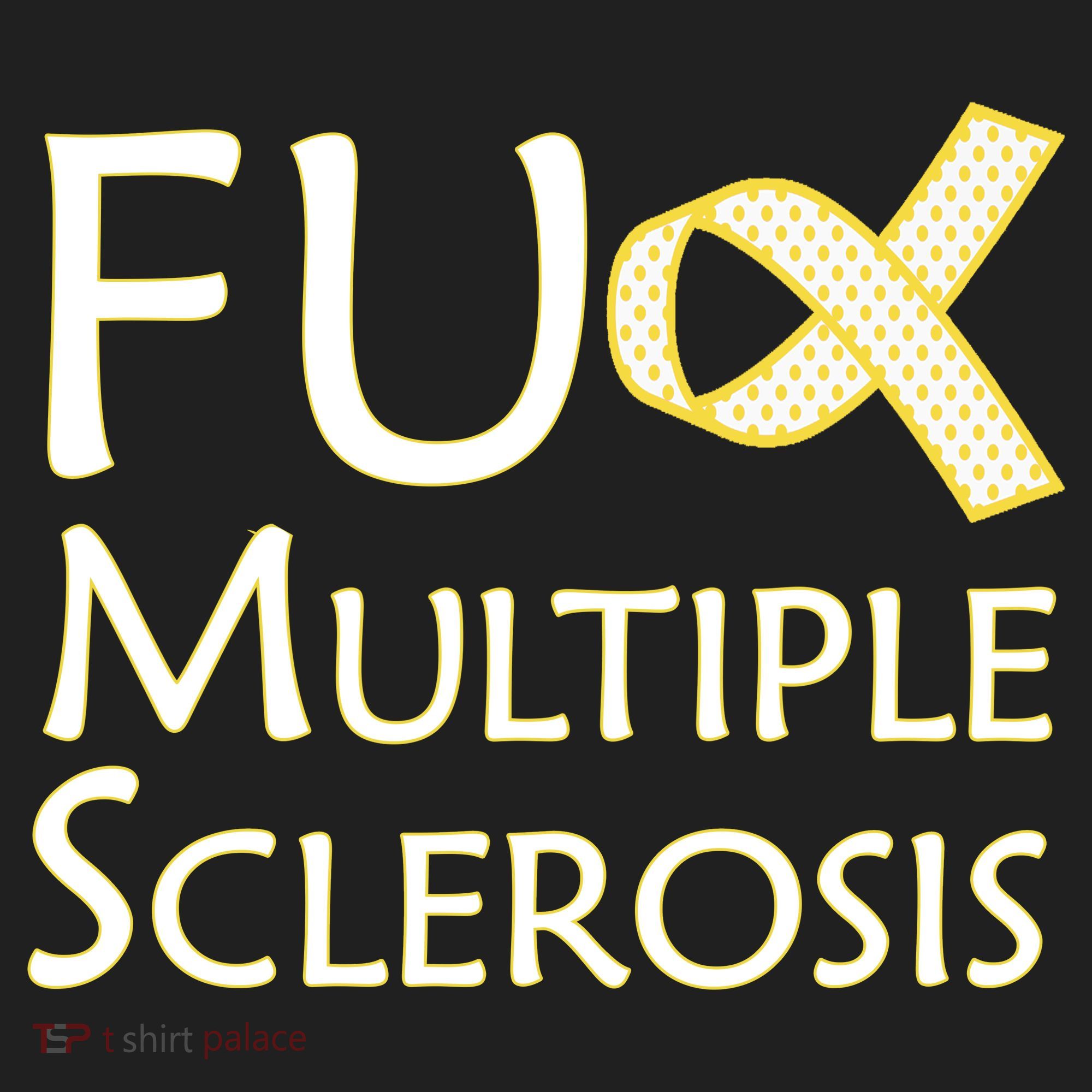 F Multiple Sclerosis Golf Towel