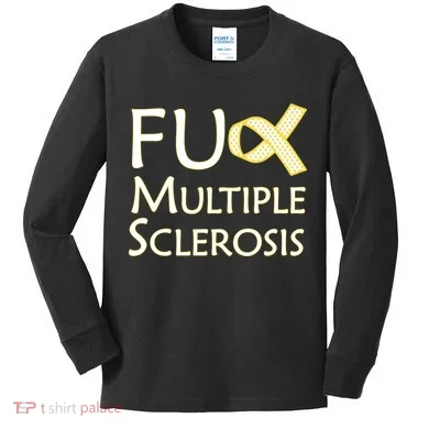 F Multiple Sclerosis Kids Long Sleeve Shirt