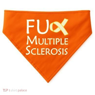 F Multiple Sclerosis USA-Made Doggie Bandana