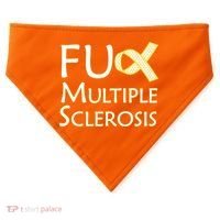 F Multiple Sclerosis USA-Made Doggie Bandana thumb 0