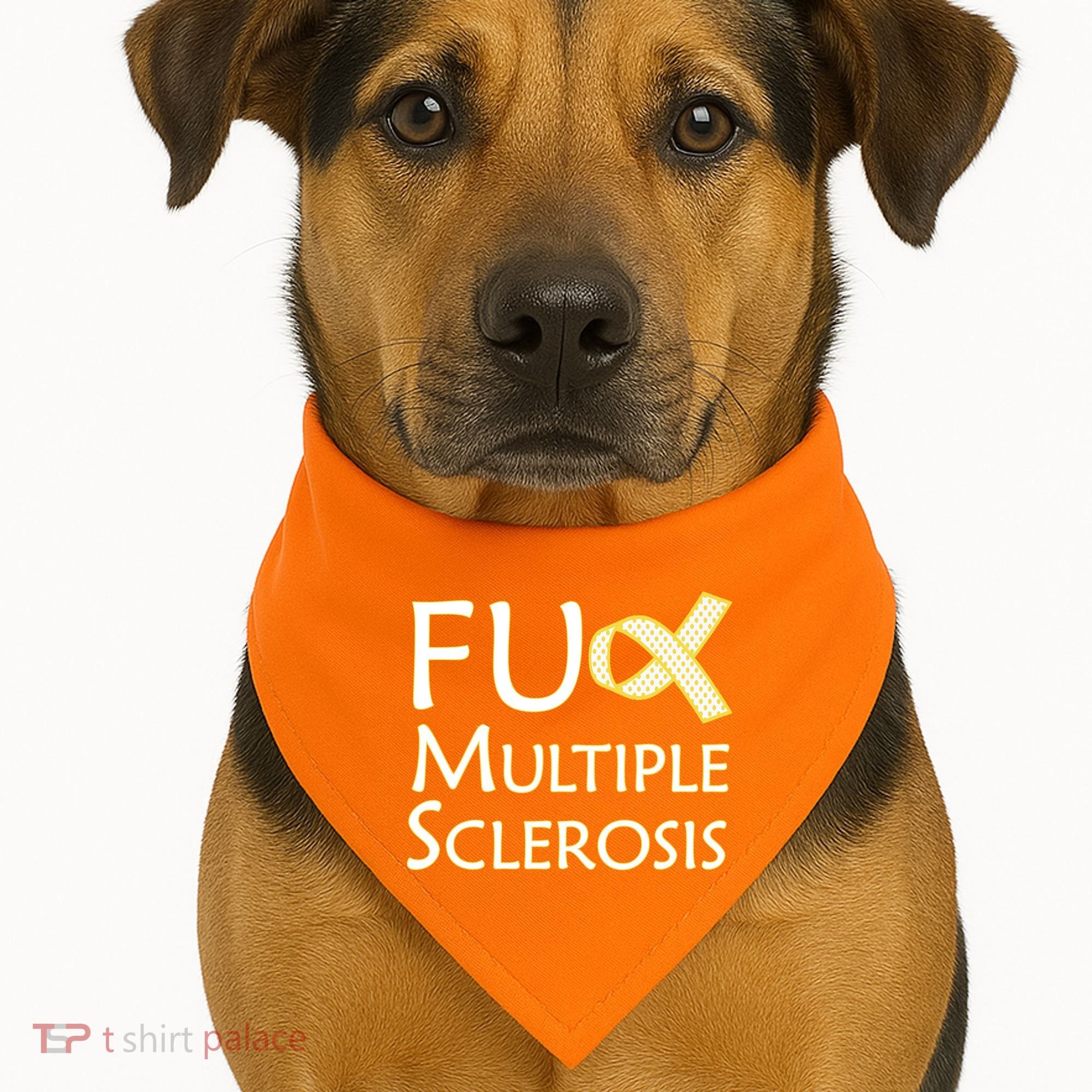 F Multiple Sclerosis USA-Made Doggie Bandana
