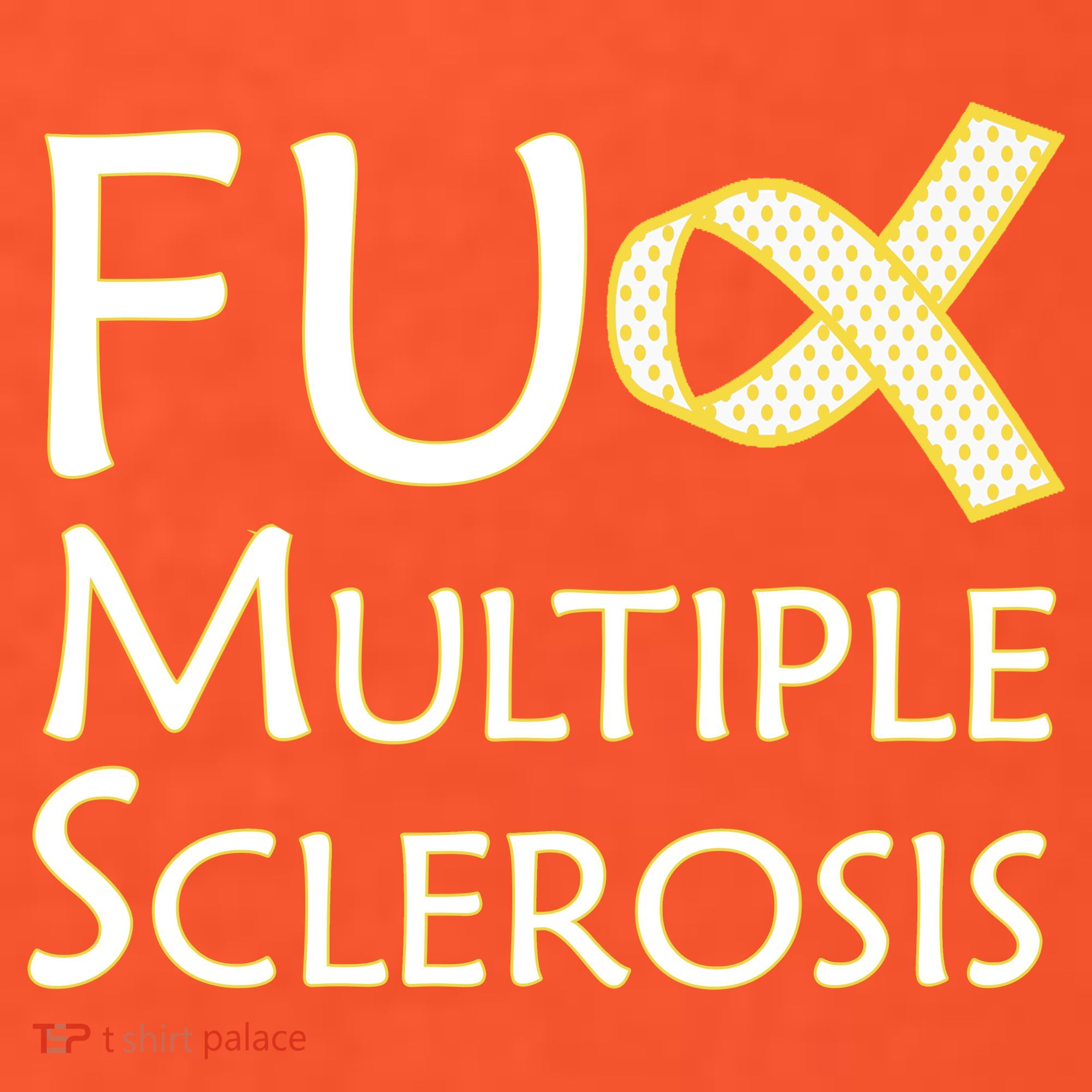 F Multiple Sclerosis USA-Made Doggie Bandana