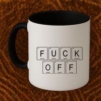 F Off Periodic Table Coffee Mug thumb 2