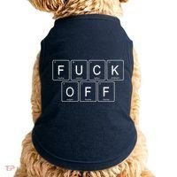 F Off Periodic Table Doggie Tank thumb 0