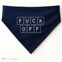 F Off Periodic Table USA-Made Doggie Bandana thumb 0