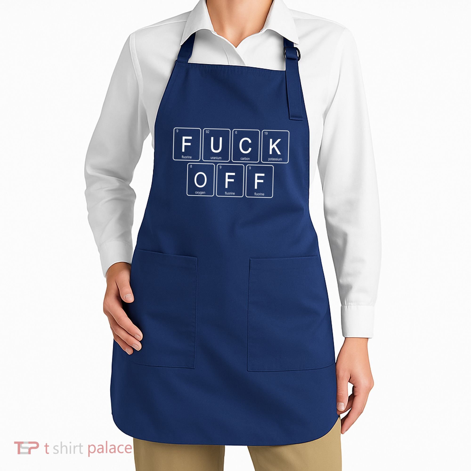 F Off Periodic Table Apron